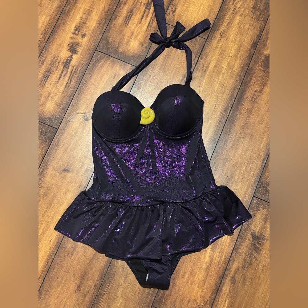 Hot Topic Ursula The Little Mermaid Disney One Piece Swimsuit